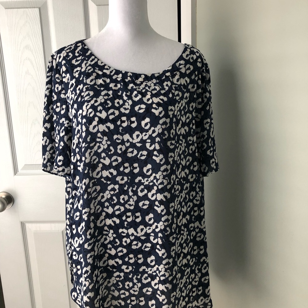Banana Republic Cheetah Print Top